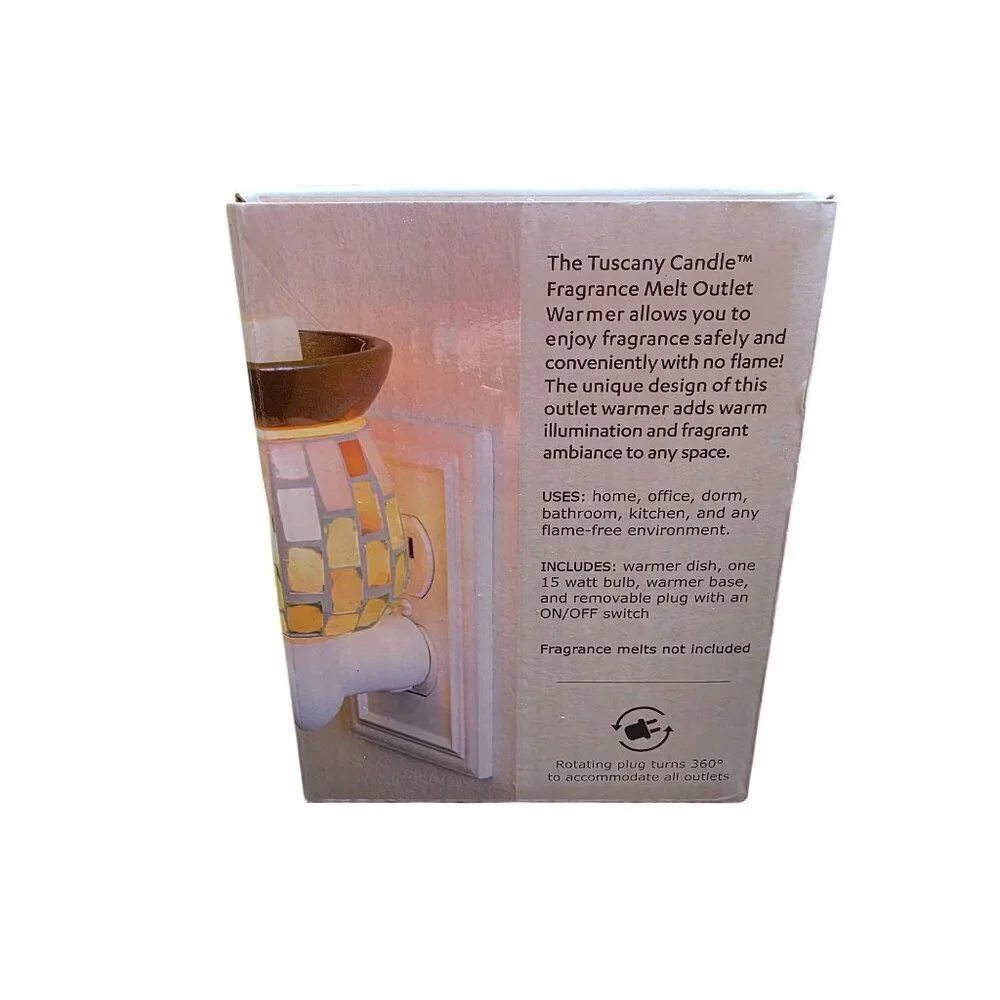 TUSCANY CANDLE Outlet Wax Warmer‎ mosaic E2